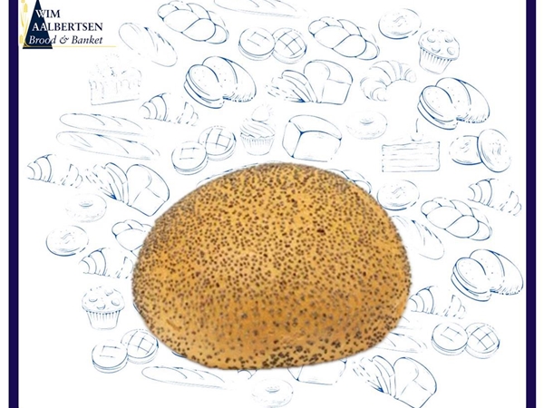 Harde mini bol wit maanzaad