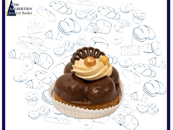 Harderwener mokka gebakje